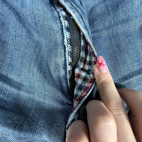 DO Denim Men's Distressed Vintage Jeans Size 36x32 - Picture 5 of 16